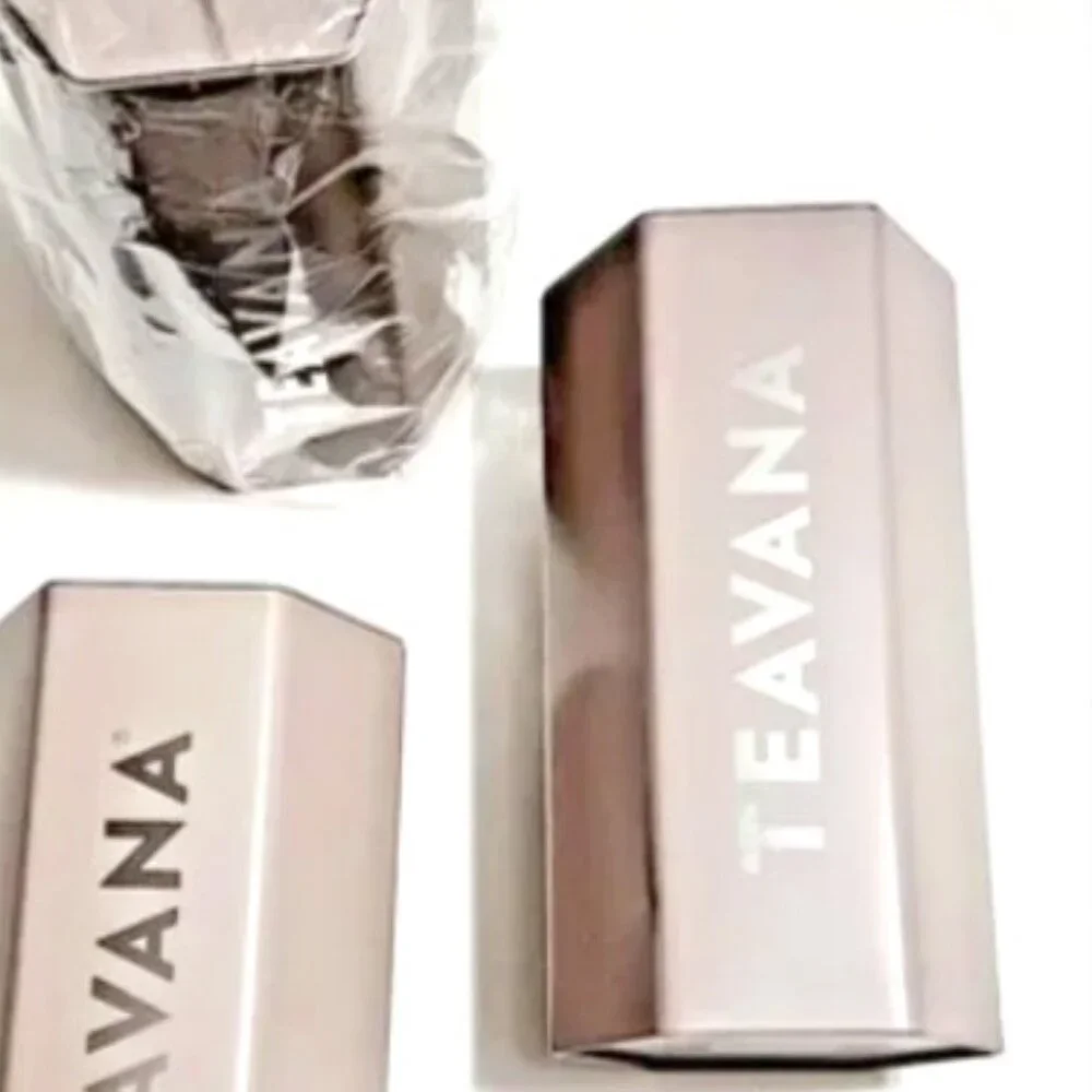 Teavana Special Edition Teavana Stone Gray Honeycomb Tea Tin with Lid NEW